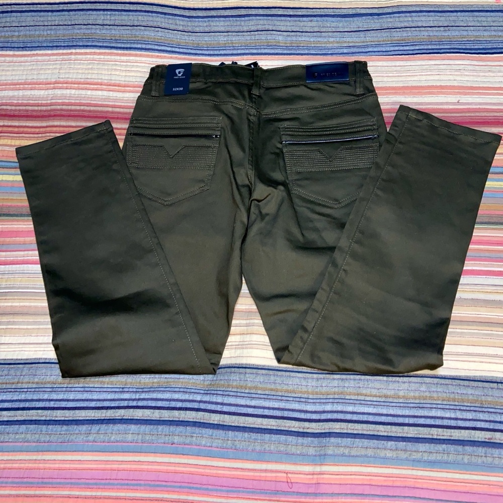Fried Denim Olive Green Jeans - Picture 3 of 8